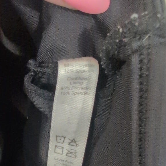 Kyodan Black Fitted Backless Tank Top - Picture 3 of 7